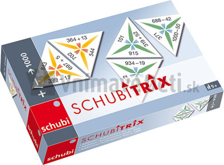 Schubitrix Sčítanie a odčítanie do 1000