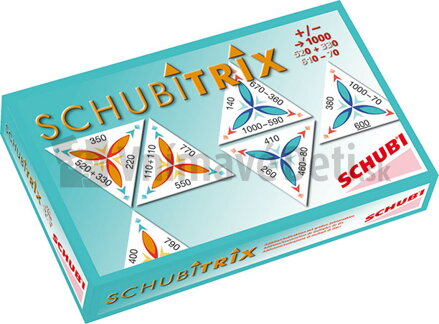 Schubitrix Sčítanie a odčítanie v desiatkach do 1000