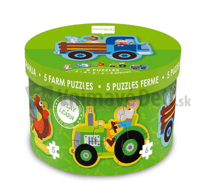 Prvé puzzle - Farma