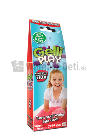 Mini gél do kúpeľa červený