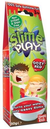 Mini sliz do kúpeľa červený
