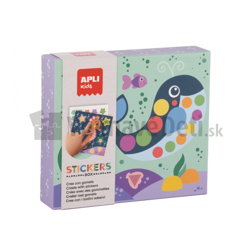 Zvieratká v oceáne s nálepkami