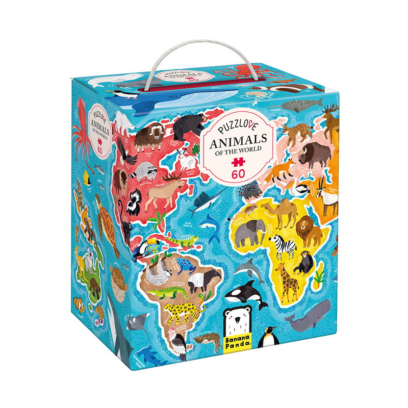 Puzzle Zvieratá na Zemi (60) Puzzle Zvieratá na Zemi (60)
