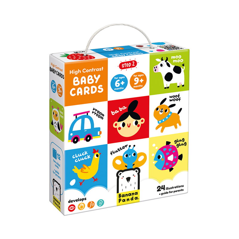 Kontrastné baby karty 6m+ Kontrastné baby karty 6m+