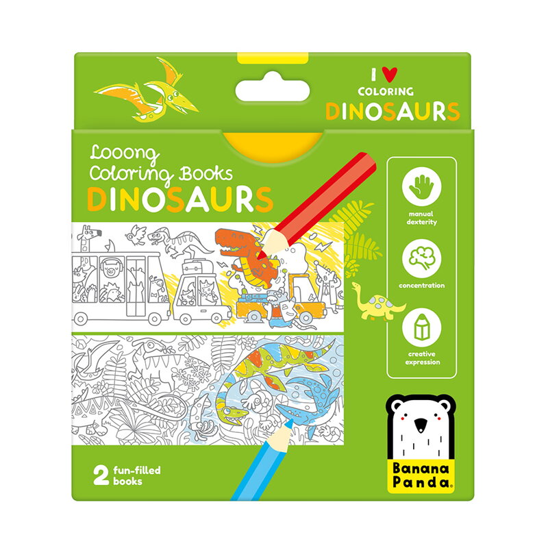 Omaľovánka Dinosaury