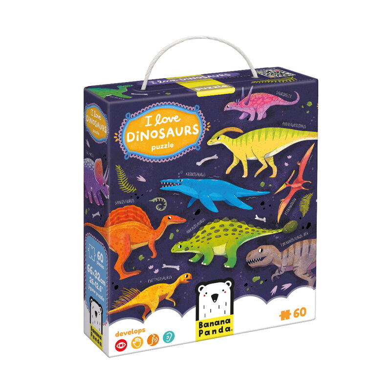 Puzzle milujem dinosaury Puzzle milujem dinosaury