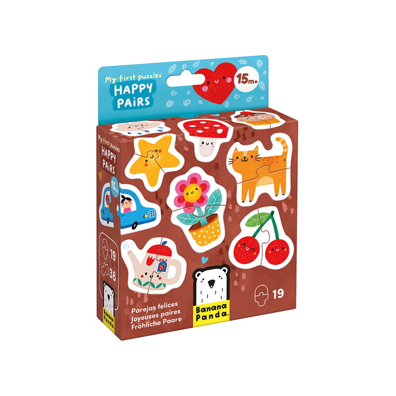 Moje prvé puzzle Veselé dvojice Moje prvé puzzle Veselé dvojice