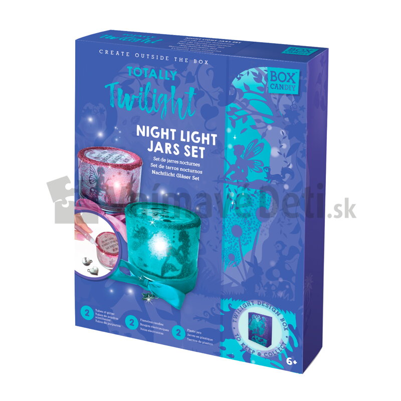 Nočné lampy Magická noc - kreatívna sada