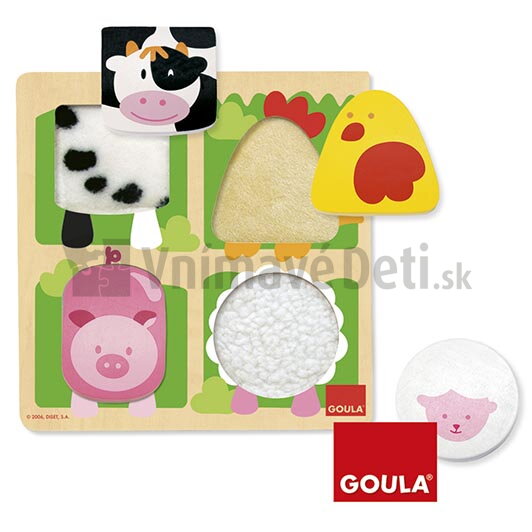 Puzzle Zvieratká na farme