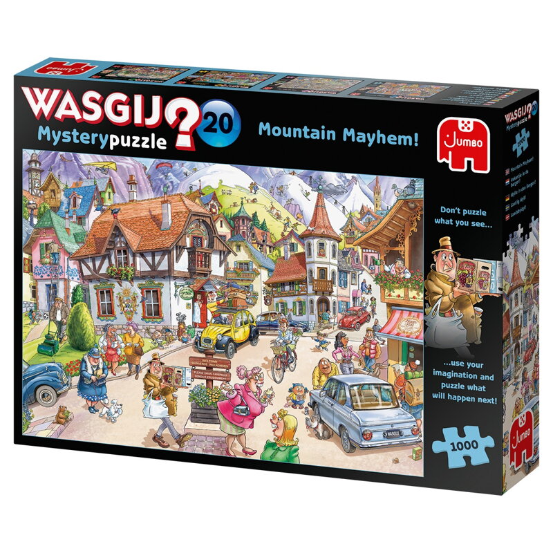 Obrátené puzzle - Nepokoje v horách Obrátené puzzle - Nepokoje v horách