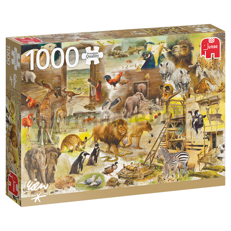Puzzle Staviame Noemovu archu Puzzle Staviame Noemovu archu