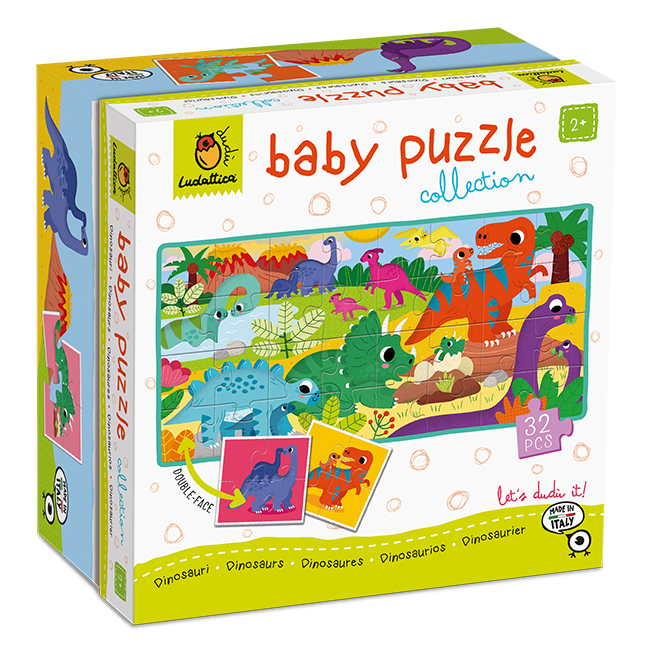 Baby puzzle Dinosaury             