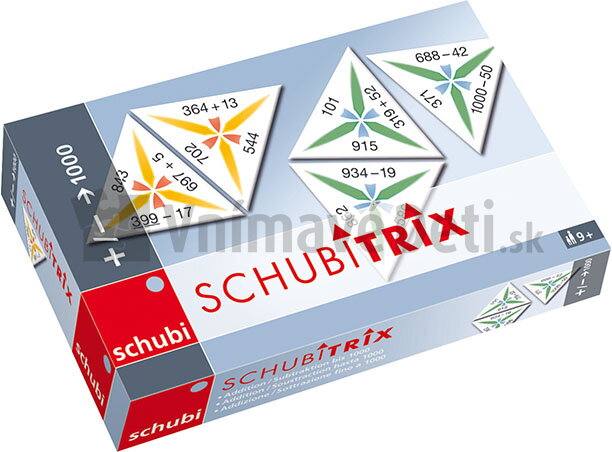 Schubitrix Sčítanie a odčítanie do 1000
