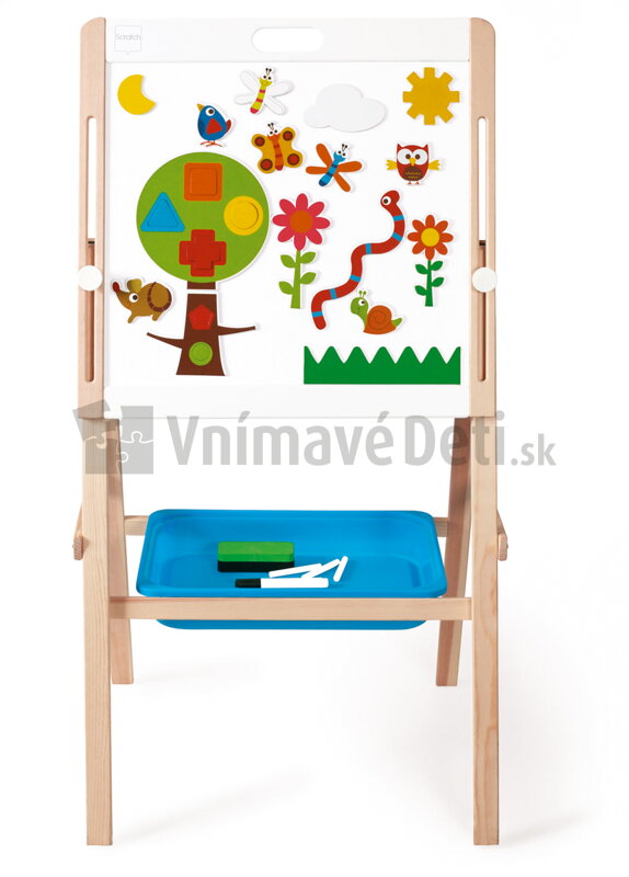Detská magnetická tabuľa na kreslenie