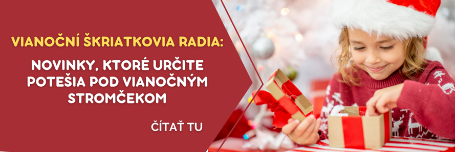 Vianoční škriatkovia radia: Novinky, ktoré určite potešia pod vianočným stromčekom