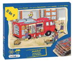 Požiarnici - vrstvové puzzle 