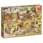 Puzzle Staviame Noemovu archu