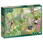 Puzzle Zvieratá v lese