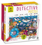 Detektívne puzzle s lupou More