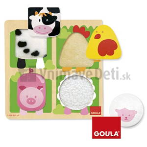 Puzzle Zvieratká na farme