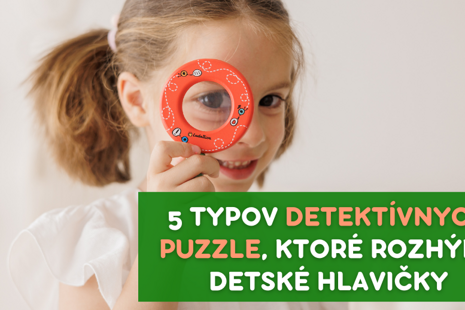 5 typov detektívnych puzzle, ktoré rozhýbu detské hlavičky